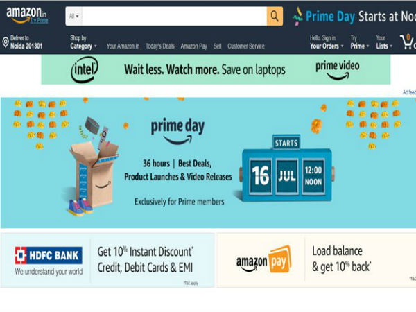  प्राइम डे फैशल सेल