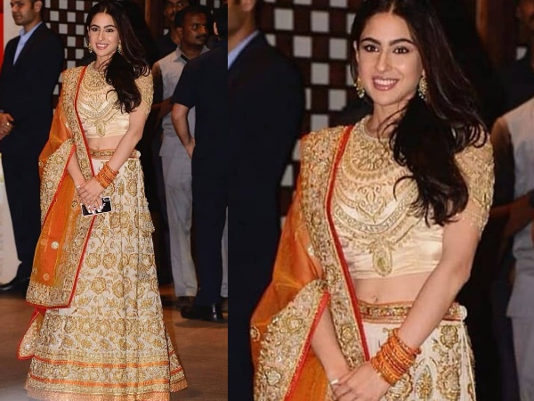 अंबानी की पार्टी में चमकीं सारा अली खान अंबानी की पार्टी में चमकीं सारा अली खान