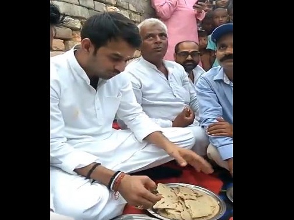 bihar: makke ki roti with tej pratap a new campaign of rjd leader bihar: makke ki roti with tej pratap a new campaign of rjd leader