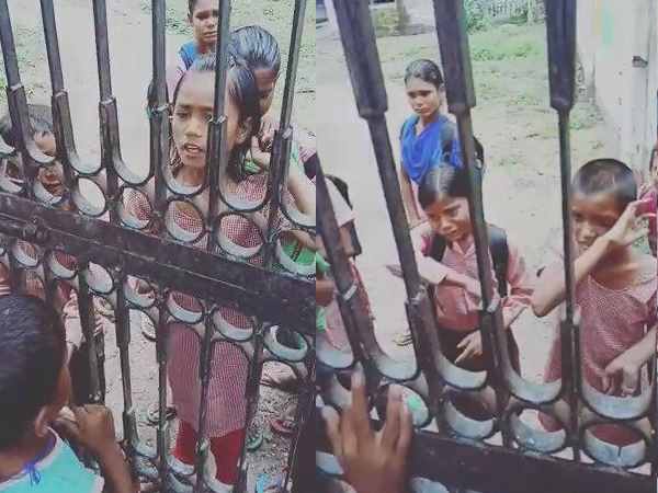 many students locked inside government school in bareilly 