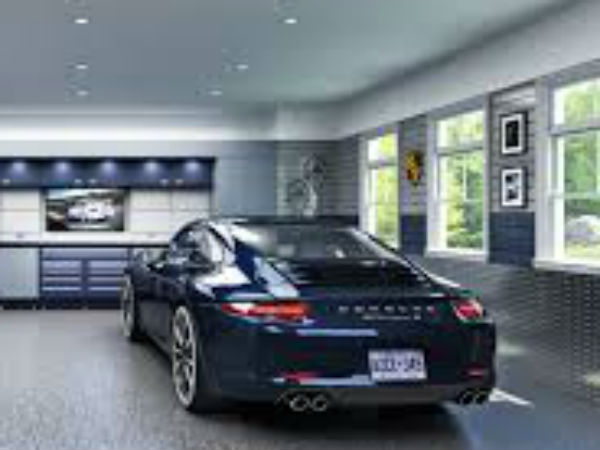 गैरेज के फर्श का ढलान पूर्व या उत्तर की ओर हो... 