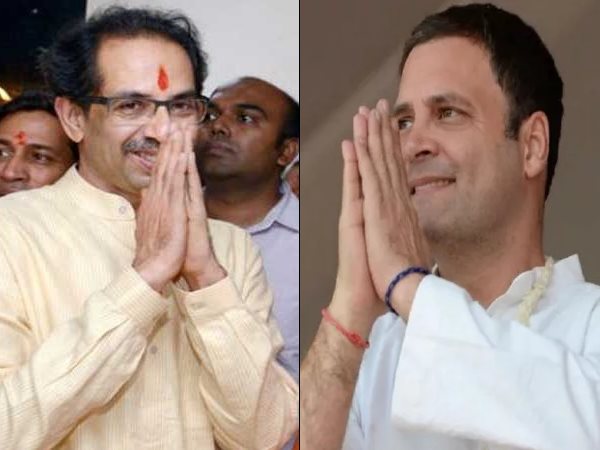 Rahul gandhi wishes shivsena cheif uddhav thackeray on his birthday Rahul gandhi wishes shivsena cheif uddhav thackeray on his birthday