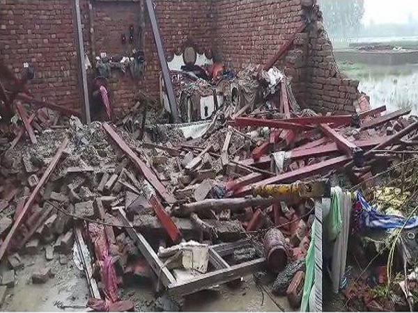 house collapsed due to heavy in saharanpur, 6 dead house collapsed due to heavy in saharanpur, 6 dead