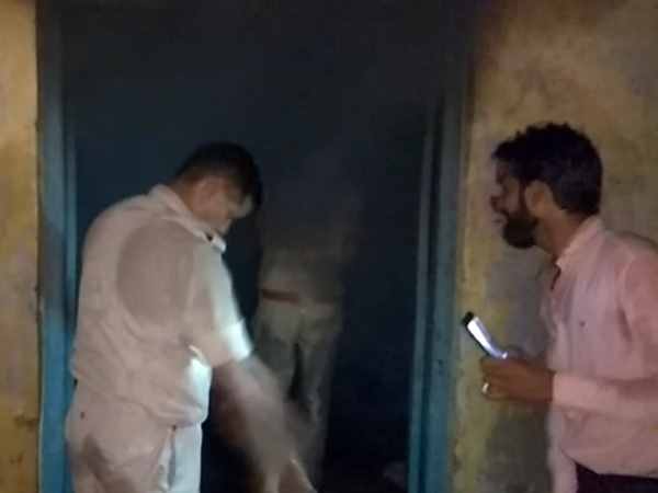 A fire in the district judges office in Shahjahanpur