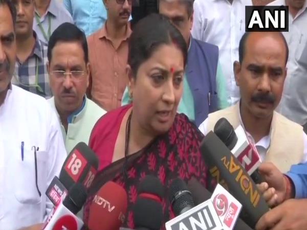 No Cofidence Motion Smriti Irani says We witnessed lies propagated by Rahul Gandhi in Lok Sabha No Cofidence Motion Smriti Irani says We witnessed lies propagated by Rahul Gandhi in Lok Sabha