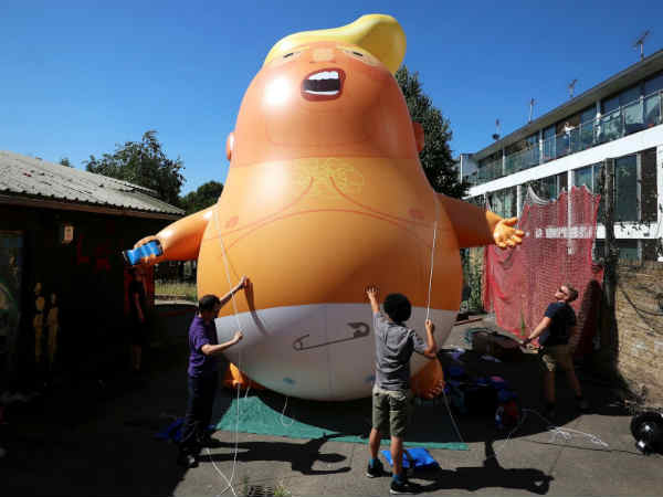 20 फीट ऊंचा है गुब्‍बारा 