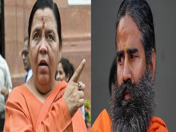 उमा भारती ने रामदेव को लिखा पत्र