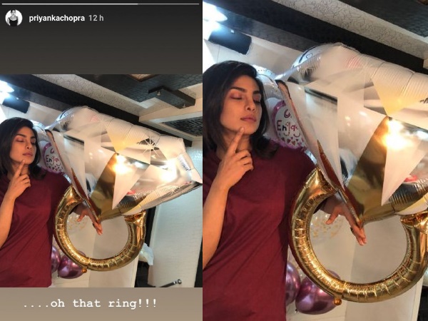 इतनी बड़ी रिंग के साथ खिंचाई फोटो