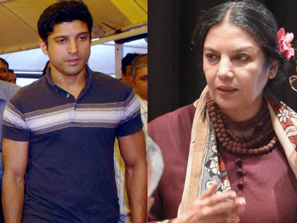 शबाना आजमी ने याद किए पुराने दिन, फरहान अख्तर ने बताया महानतम