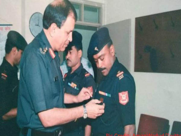 गायब है रिटायर्ड आर्मी ऑफिसर का नाम 