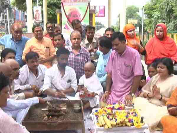 kanpur perform death rituals for atal bihari vajpayee