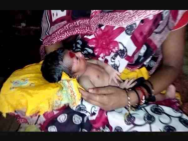 women not able to pay fees for her childbirth