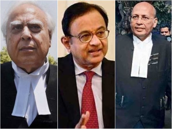 Congress leaders, senior advocates Abhishek Manu Singhvi, Kapil Sibal and P Chidambaram against each other in Supreme Court Congress leaders, senior advocates Abhishek Manu Singhvi, Kapil Sibal and P Chidambaram against each other in Supreme Court