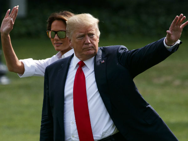 पार्टियों में ट्रंप का गलत व्‍यवहार 