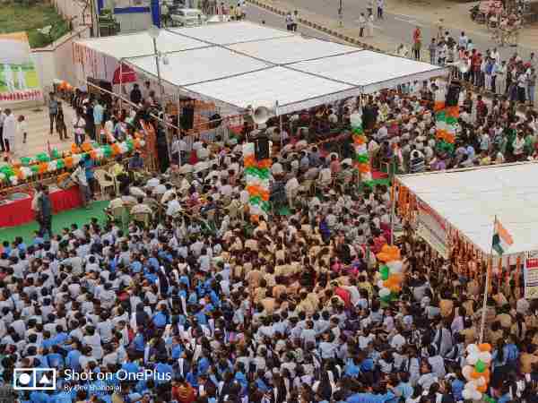  देश भक्ति के रंग से सराबोर रहा सीमा क्षेत्र