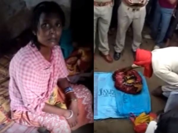 jhansi mother chops her daughters throat and killed her jhansi mother chops her daughters throat and killed her