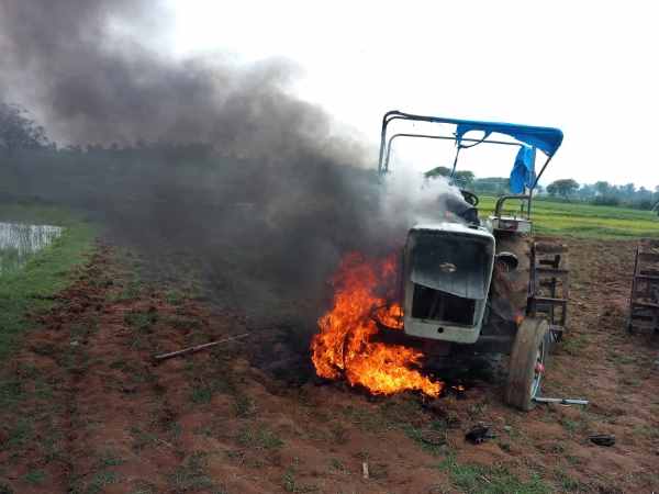 रात में एसपी पहुंचे मौके पर कहा होगी कार्रवाई 