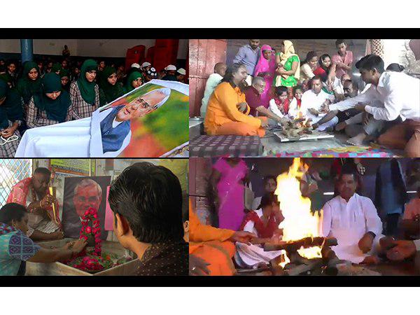 Prayers underway for Atal Bihari Vaajpayee in up