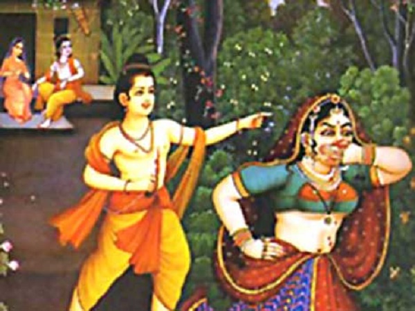 रावण-शूर्पणखा के पास बुरी शक्तियां थीं रावण-शूर्पणखा के पास बुरी शक्तियां थीं