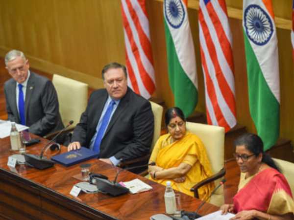 2+2 वार्ता में पाकिस्तान का नाम आने से नाराज