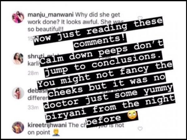 एक्ट्रेस ने दिया शानदार जवाब