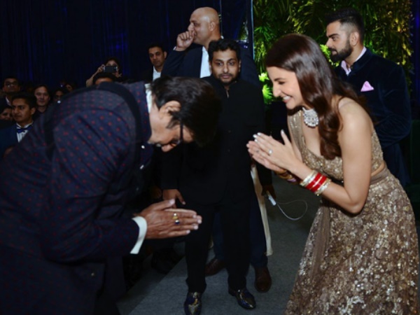 बिग बी ने अनुष्का के लिए मजे बिग बी ने अनुष्का के लिए मजे