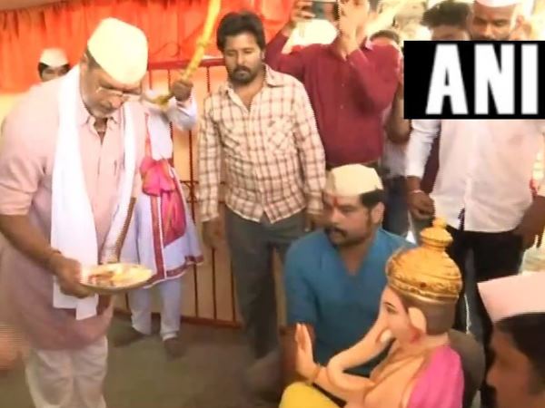 नाना पाटेकर ने की एकदन्त की पूजा