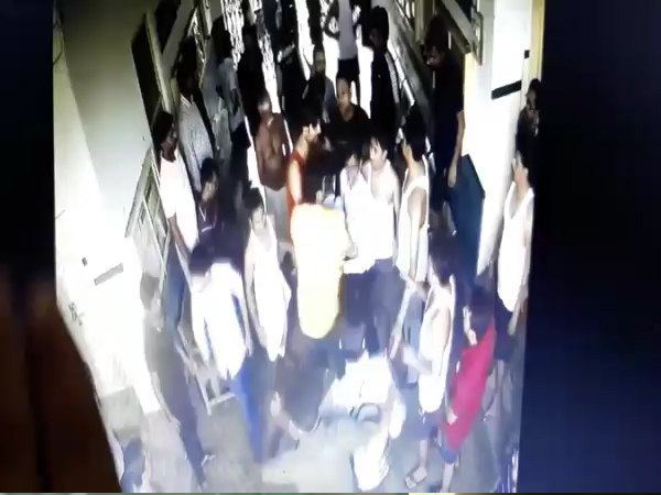 BHU student scourge in hostel Breakdown watch the CCTV footage