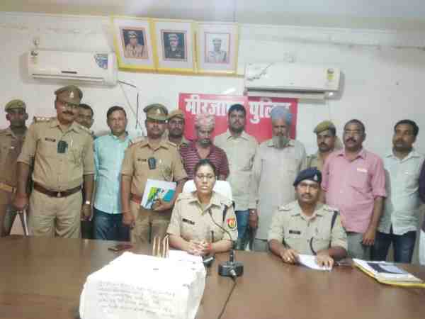 mirzapur police caught illegal liquor worth of 56 lakhs mirzapur police caught illegal liquor worth of 56 lakhs