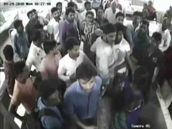 cctv footage of bhu sir Sunderlal Hospital beaten up is out