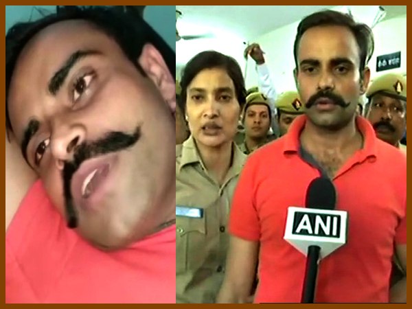  शाम होते-होते आरोपी मीडिया के सामने आकर प्रेंस कॉन्फ्रेंस करता दिखा