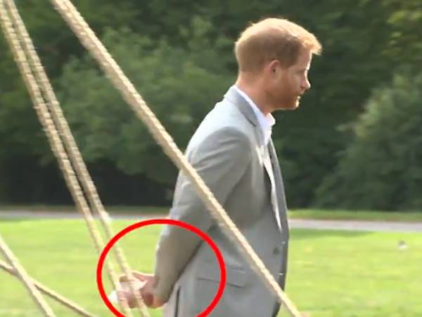 Prince Harry was caught sneaking out samosas at a event, Watch Video Prince Harry was caught sneaking out samosas at a event, Watch Video