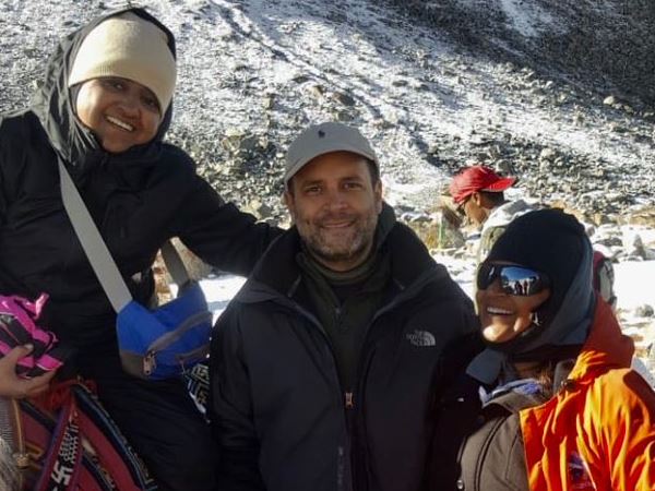 राहुल की यात्रा के कई वीडियो सामने आए राहुल की यात्रा के कई वीडियो सामने आए