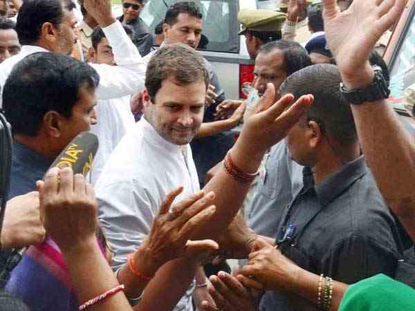 congress gave target of 8 lakh people in Rahul gandhi first roadshow held in bhopal congress gave target of 8 lakh people in Rahul gandhi first roadshow held in bhopal