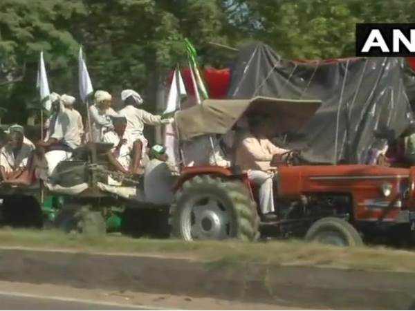 farmers Kisan Kranti Padyatra Bharatiya Kisan Union in Muradnagar