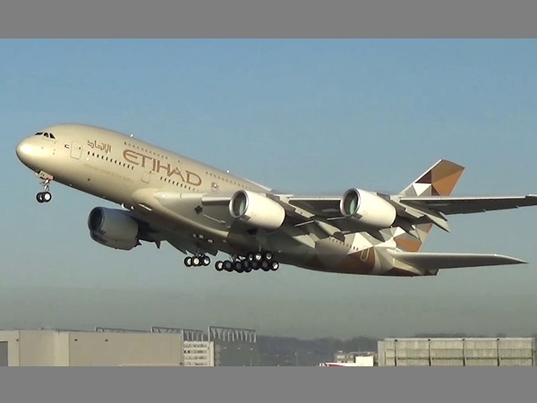 अबू धाबी से जकार्ता जा रही फ्लाइट का मामला