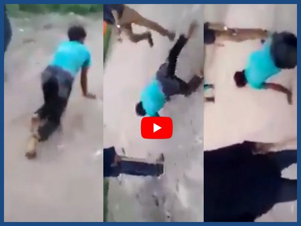 फैक्ट्री मालिक तरुण कुंभानी और शैलेष ने पहले युवक के सरेआम पिटाई की