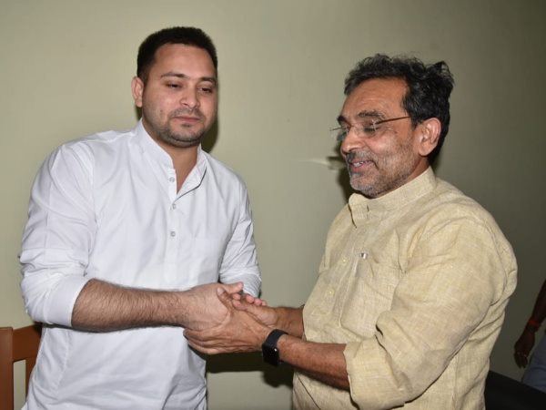 तेजस्वी से मुलाकात के बाद गरमाई सियासत