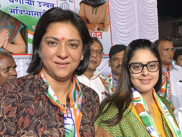 प्रिया दत्त की जगह नगमा हो सकती हैं कांग्रेसी चेहरा