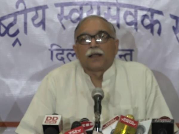 कानून लाकर बनाया जाए मंदिर: आरएसएस