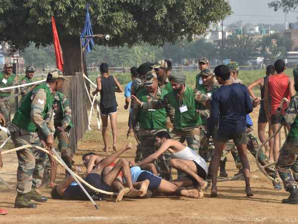 Army recruitment in Saharanpur