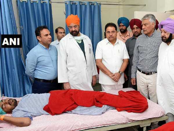 मुख्यमंत्री अस्पताल पहुंचे