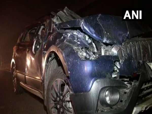 Woman dead, a man & a child critically injured in a collision between three vehicles at Punjabi Bagh flyover late last night. Woman dead, a man & a child critically injured in a collision between three vehicles at Punjabi Bagh flyover late last night.