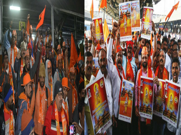Ram Mandir Row: Shiv Sena, VHP set for massive show of strength; both mobilise Cadre Ram Mandir Row: Shiv Sena, VHP set for massive show of strength; both mobilise Cadre