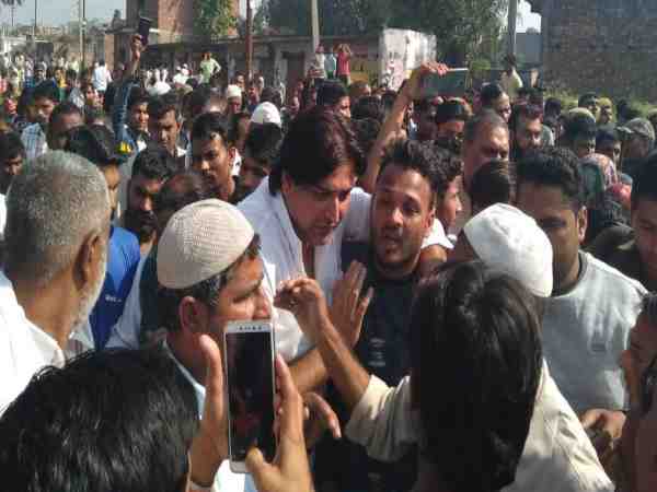 Father and son died by police jeep collision in saharanpur
