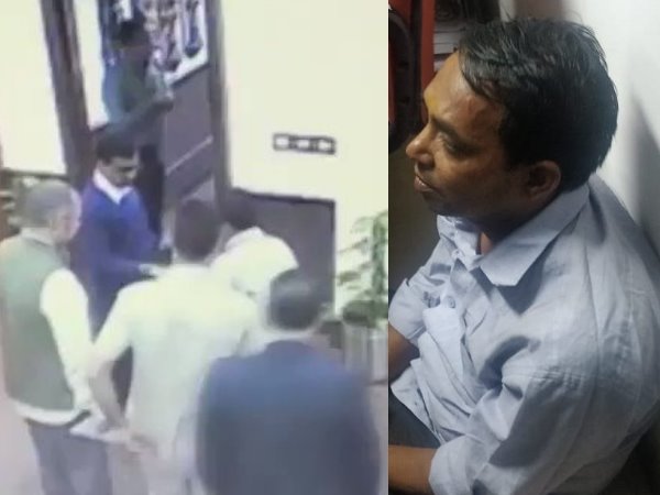 केजरीवाल के चेहरे पर मिर्च पाउडर फेंका था