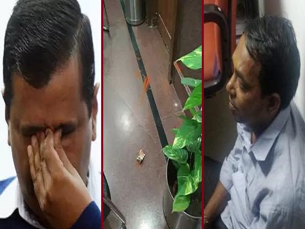 मिर्च पाउडर फेंकने वाला केजरीवाल को बता रहा था देशद्रोही