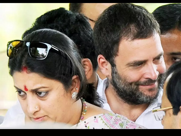 congress leaders target on smriti irani at amethi, uttar pradesh