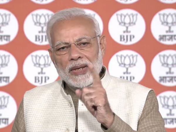 विपक्ष पर प्रधानमंत्री मोदी ने साधा निशाना