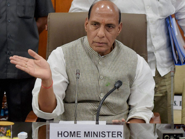 शाम 7 बजे आनन-फानन में राजनाथ सिंह मध्‍य प्रदेश से दिल्‍ली लौटे 